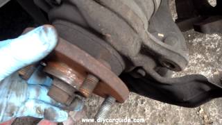 Toyota Avensis Broken Front Wheel Stud Replacement