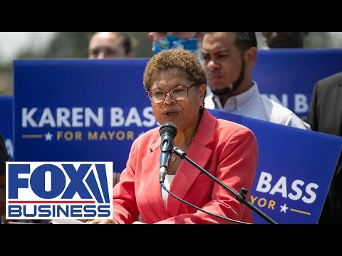 LA Mayor Karen Bass holds press briefing on California wildfires