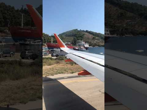 FULL POWER Take Off from SKIATHOS