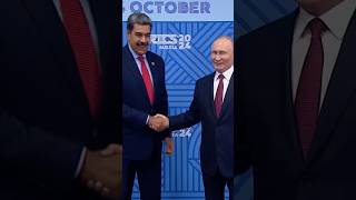 Putin Meets Venezuela's Maduro on Sidelines of Russia's BRICS Summit