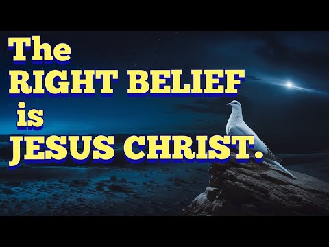 The RIGHT BELIEF is JESUS ​​CHRIST. #shorts #short #jesus