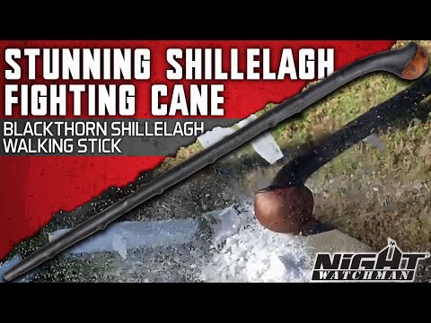 This Walking Cane Is A Stunner! - Night Watchman Shillelagh Walking Stick