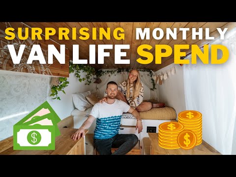 Van Life Monthly Expenses || How Much Does Living in a Van Cost?!  INSPIRATIONALLY LOW || + TIPS