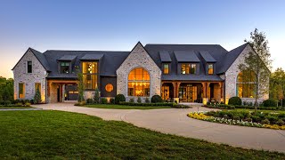 TOUR A $8M Nashville New Construction Luxury Home | Nashville Real Estate | COLEMAN JOHNS TOUR