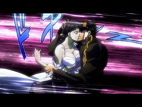 ジョジョ-Jotaro gave his first kiss to Kakyoin to save his teacher,make him going wild with StarPlatinum