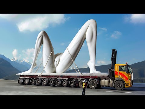 Heavy Machines at Work: How Marble is Mined | Documentary Of Marble Quarries