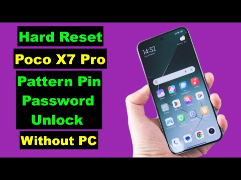 Hard Reset Poco X7 Pro | Poco X7 Pro Pattern Pin Password Fingerprint Unlock | Poco X7 Pro Unlock