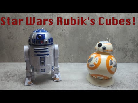 [152] R2D2 and BB8 2x2 Rubik's cubes