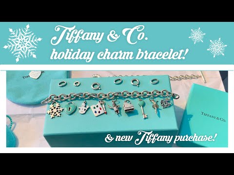 Tiffany & Co. holiday charm bracelet- and a new Tiffany purchase! ❤️