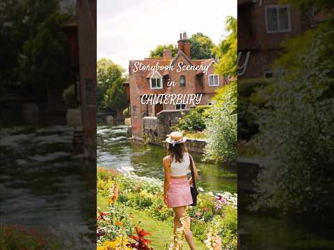 Please check full vlog 🌸🛶🌺🫶🏻👆🏻 #britishsummer #canterbury #relaxingday #summertime