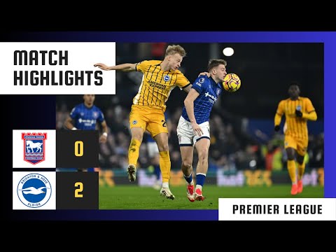 Ipswich Town - Brighton and Hove Albion | 0-2 | Highlights | Premier League 2024-25 ipswich brighton