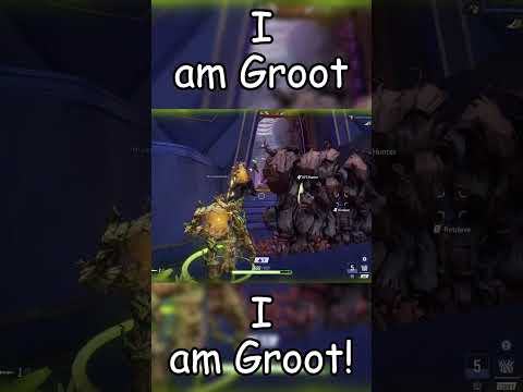 I AM GROOT!  #mrleegaming12 #memes #shortsfunny #marvelrivals #moba