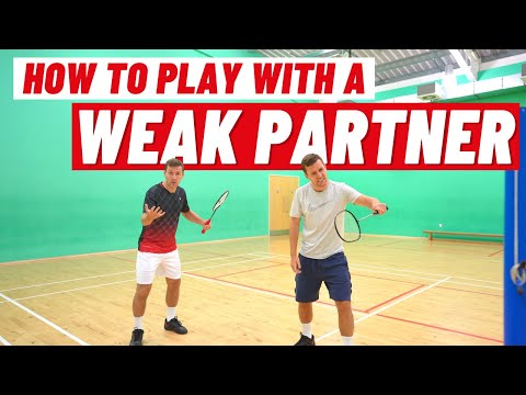 6 Tips For Playing With A Worse Partner In Badminton