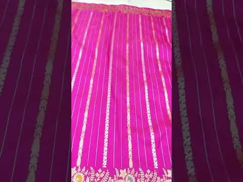 Banarasi Katan By Katan Silk Saree #Shorts #bridalsarees #youtubeshorts