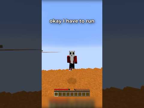 Minecraft, But The World is Red Sand…