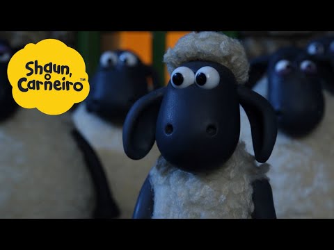 🐑Shaun, o Carneiro [Shaun the Sheep] a noite bate diferente 🐑 Hora Especial🐑| Cartoons Para Crianças