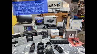 Trawler DIY- Full Garmin marine electronics package pre-install overview