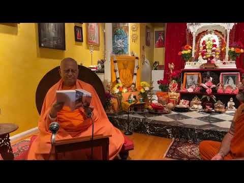 Satsang with Swami Chetanananda. "Meditations on Holy Mother", part 1