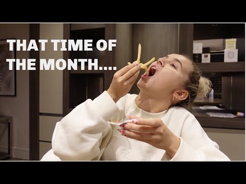 SPEND MY PERIOD WEEK WITH ME....🙅🏼‍♀️🍔 | MOLLYMAE