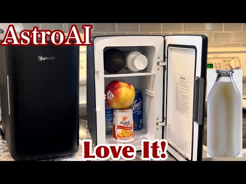 AstroAI Mini Fridge Unboxing & Review For Office, Man Cave, She Shed & More!