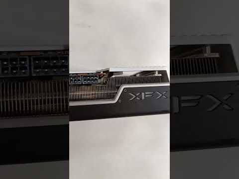 AMD RX 7800 XT 16GB XFX Speedster Merc #rx7800xt #xfx #amd #shorts