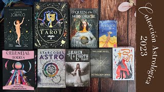 Colección 2023. Parte 1. Oráculos y Tarot's #oraculosastrologicos #astrologia #tarotastrologico