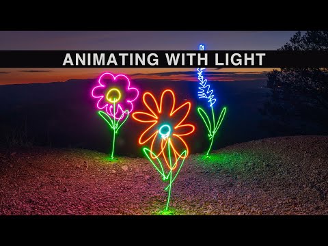 Animating With Light - Growing Flowers