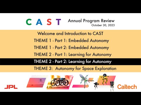 2023 CAST Annual Program Review: Theme 2, Part 2 - Learning for Autonomy - 10/30/23