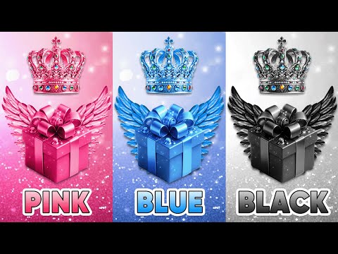 Choose Your Gift...! Pink, Blue or Black 💗💙🖤 How Lucky Are You? 😱 Quiz Shiba