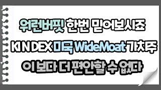 워런버핏은 틀리지 않았다! KINDEX미국WideMoat가치주, MOAT