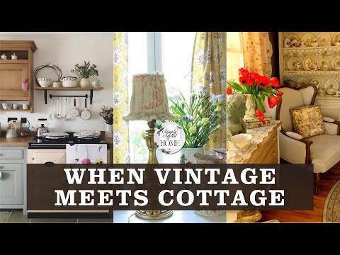 When Vintage Meets Cottage: An Invitation to Revel in Tranquility, Old-World Charm, and Subtle Grace