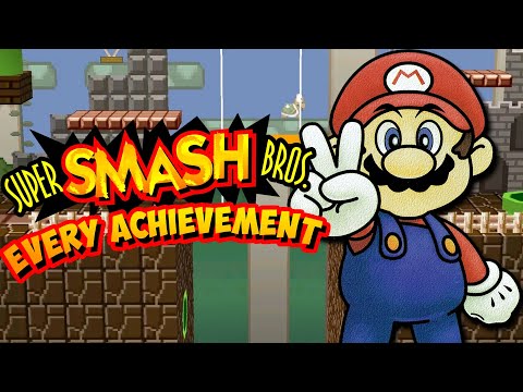 Getting EVERY ACHIEVEMENT in Super Smash Bros. (Day 1)