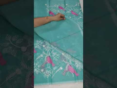 🆕 Kota cotton embroidery sarees.ph:9490078237 #wholesalekota #Kotasarees #viralvideos