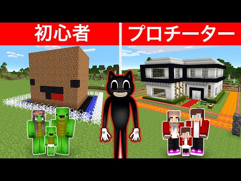 カートゥーンキャットから家族を守ろうとした結果！？【まいくら・マインクラフト】