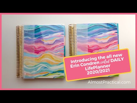 Erin Condren Daily LifePlanner Review 2020 -2021