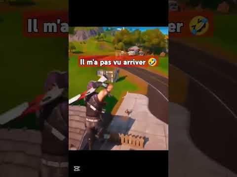 Il m'a pas vu arriver 🤣 #fortnite #gaming #top1 #shorts #viral