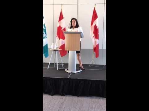 Min. Wilson-Raybould gives public address at UBC in Vancouver