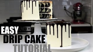 How to Make A Chocolate Drip Cake | CHELSWEETS