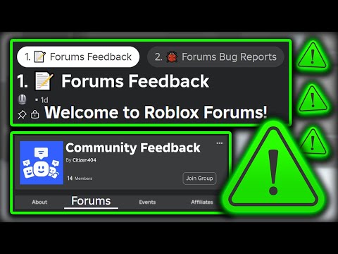 Roblox Forums Are Officially BACK...