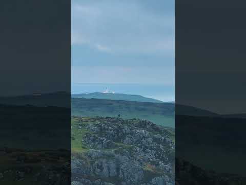 Walking towards the Mull of Galloway Lighthouse #lighthouse #mullofgalloway #shorts