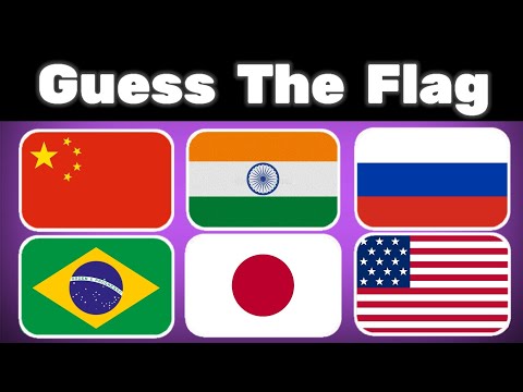 CAN YOU GUESS THE COUNTRY BY FLAG | Guess The Flag🏁