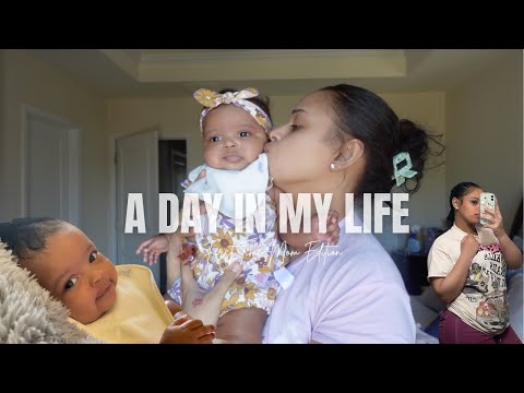 VLOG: A DAY IN MY LIFE (FIRST TIME MOM) -- Cleaning Up + Blow Out From Rylan