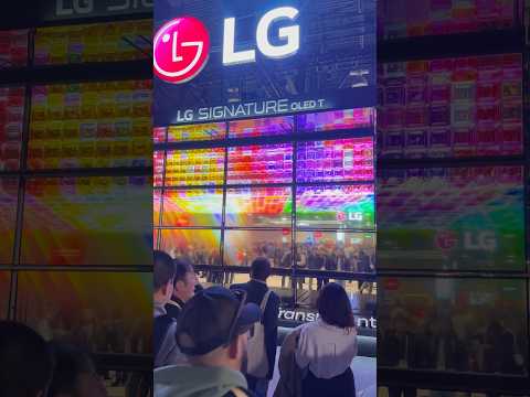 LG Transparent OLED TVs at CES