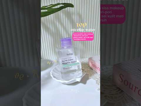 TOP micellar water acne facetology 💕 #facetology #micellarwater