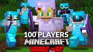 100 Players Simulate a Juggernaut Tournament in Minecraft