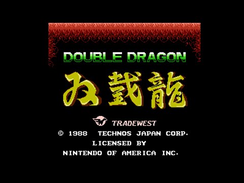 Double Dragon [USA] (NES) - (Opening)