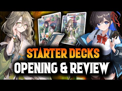 Mortal Ambition Starter Decks Opening and Review! Grand Archive TCG