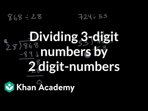 Dividing 3-digit numbers by 2 digit-numbers | Grade 5 (TX TEKS) | Khan Academy