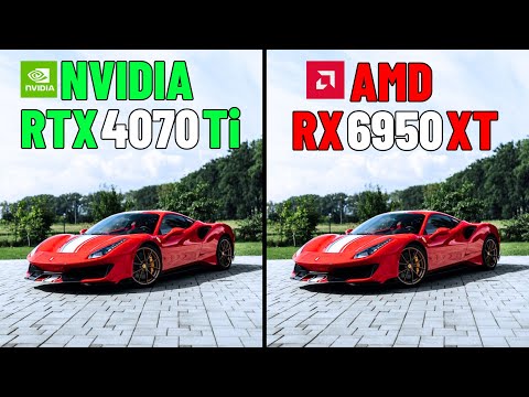 4070 TI VS RX 6950 XT - TEST IN 20 GAMES AT 1080P , 2K , 4K