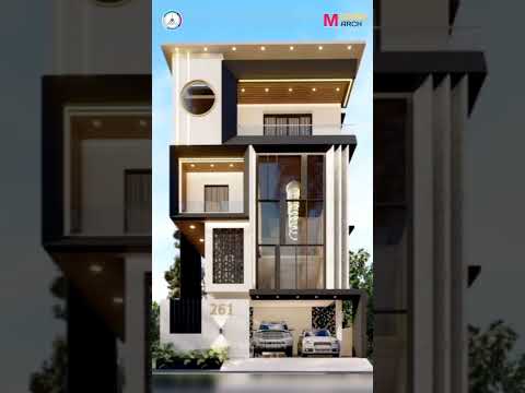 3D House Exterior Latest small elevation design Beautiful Modern 🏡House Front Design #latest #shorts